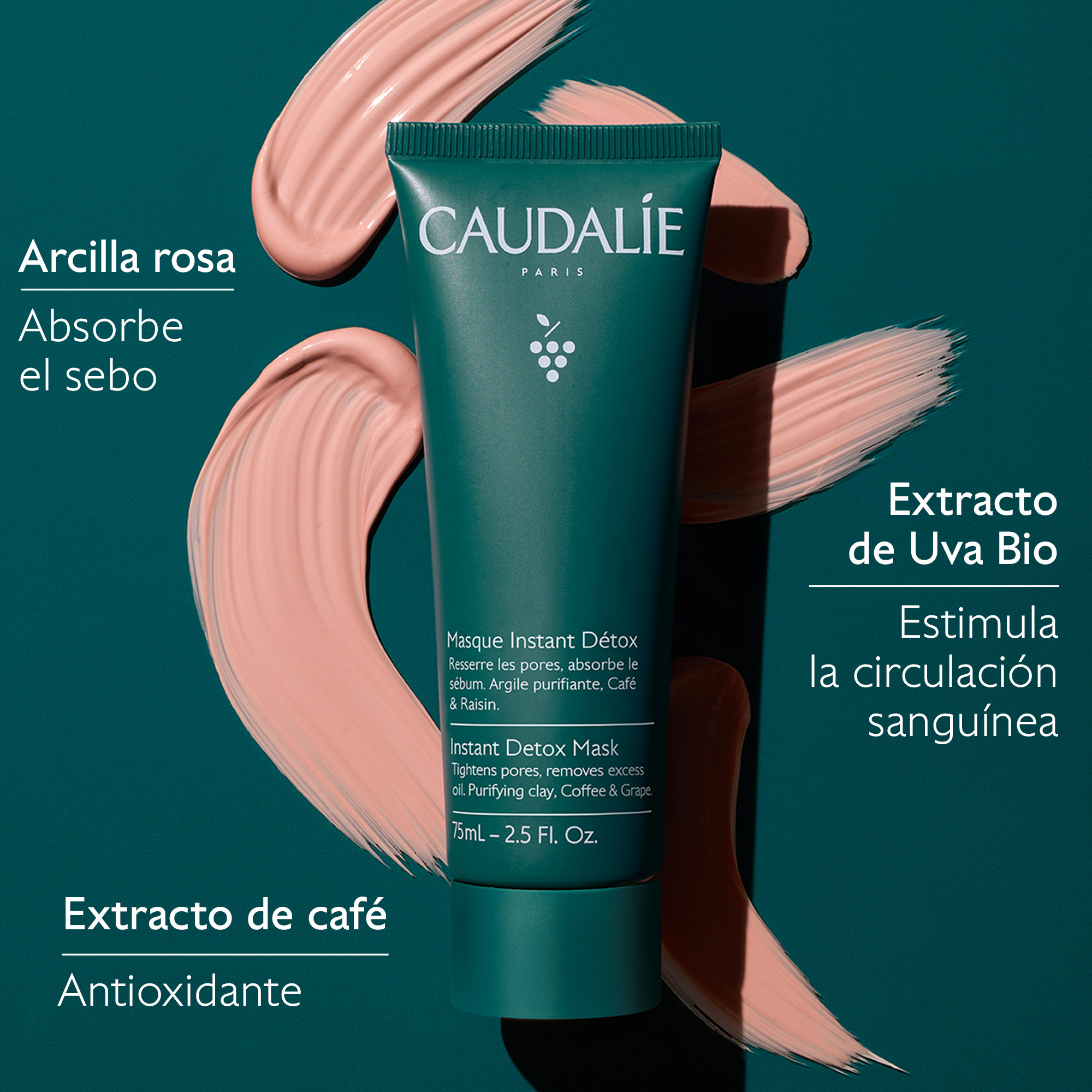 VINERGETIC INSTANT DETOX MASK (MASCARILLA MINIMIZADORA DEL PORO)